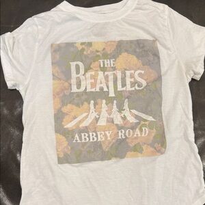 The Beatles Abbey Road White Kids Tee